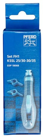 PFERD Set for Chainsaw File Diameter 4.0-5.5 mm, 1 x Ergonomic File Handle, 2 x Chainsaw sharpeners, 12600030 - for Uniform Sharpening Results