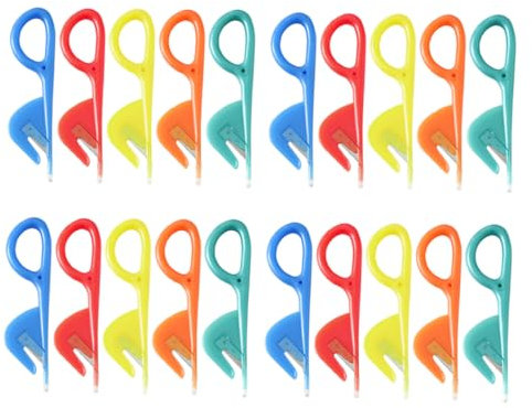 LAPYAPPE 1 Set 20 Pezzi Apriscatole Da Cucina Per Pollame Apriscatole Per Intestino Di Pollo Utensili Per La Pulizia Dell'Intestino Utensili Per L'Apertura Dell'Intestino