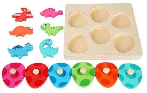 HEALSOPTHY 1 Satz Dinosaurier-Mehrschichtpuzzle Kinderrätsel rätsel Puzzle rätselbuch Kid Toys laubsäge knobeleien für Toys for hölzern