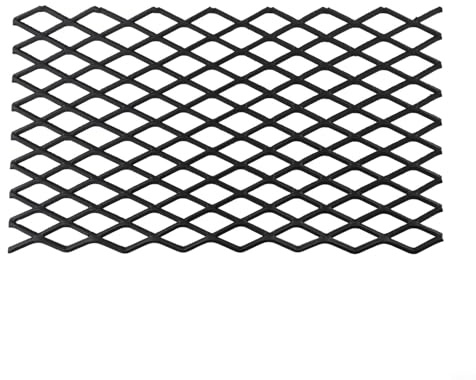 Fireplace Grate Ember Retainer Mesh Steel Finish for Indoor Fireplaces and Outdoor Fire Pits Improved Ash Retention and Airflow Design to Maintain Steady Flames(7.5 * 11.8 Inch)