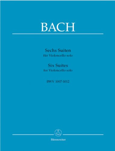Bach: Six Suites for Violoncello solo BWV 1007-1012 (Cello) Sheet Music