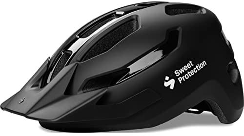 Sweet Protection Ripper Helmet, unisex_adult, Helmet, 845105, Matte black, 53/61