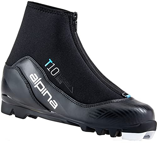 Alpina T 10 Eve Womens NNN Cross Country Ski Boots 2022-38/Black-Blue