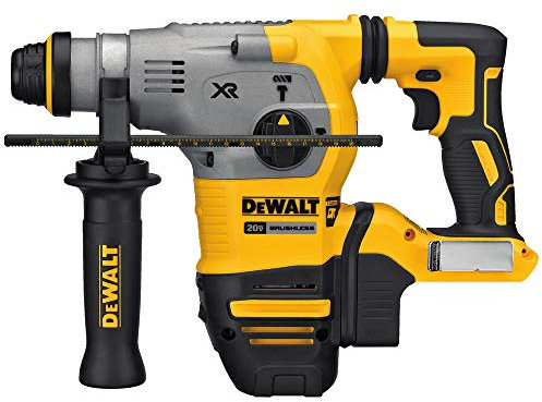 DEWALT 20V MAX* XR Rotary Hammer Drill, L-Shape SDS Plus, 1-1/8-Inch, Tool Only (DCH293B)