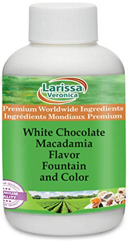 White Chocolate Macadamia Flavor Fountain and Color (16 oz, ZIN: 528267) - 2 Pack