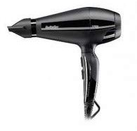 Babyliss BaByliss 6611E Professional Hair Dryer AC Ionic Hair with Concentrator, 2200 W, Black