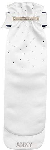 Anky Plastron Multi-Fit - S - Weiß-Dunkelblau