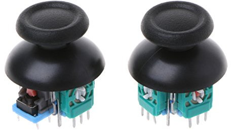WOWOWO 2 pièces Joystick Axis Module de capteur analogique Thumbstick