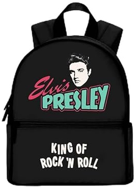 ELVIS PRESLEY Künstler-Rucksack, Schwarz, Schwarz, MINI BACKPACK, Artist Merch
