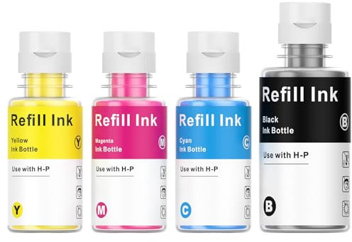 Druckertinte 31 32 XL 32XL für Smart Tank Plus 555 Tinte, 31 Tinte 32XL für Drucker Smart Tank 7005 7006 7305 7306 7605 5105 5106 für HP 515 Tinte 455 519 530 558 559 570 655 750 All In One