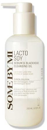Lacto Soy, Sebum & Blackhead Cleansing Oil, 6.76 fl oz (200 ml), SOME BY MI