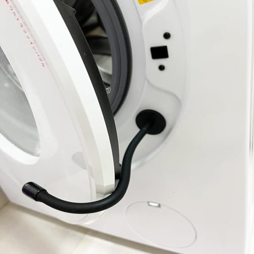AUXPhome Universal Front Load Washer Door Holder, Magnetic Front Load Washer Door Prop, Removable Washer Door Stopper, Adjustable Flexible Prop, Nice to keep washer Door open to prevent mold