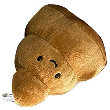 Ciondolo per Bambola di Peluche Cacca Emozione Divertente Magnete Carino Calamita per Frigorifero Peluche Bambola di Cacca Ripiena con Imbottitura in Cotone PP per Borsa d