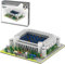 APRILA Technik Architecture Real Madrid Fußballstadion Bauset, 4575 Klemmbausteine Baustein Set, Modell Lernspielzeug für Erwachsene Sammlung Modellbausatz Nicht Kompatibel mit Große Marke Technic