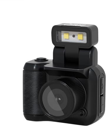 Andoer Mini Digitalkamera, 1080P Kompaktkamera Fotokamera 1,44-Zoll Digital Kamera mit 90 ° drehbarem Blitz, 6 integrierten Filtern, Akkuf ür Kinder Teenager Studenten Senioren Anfänger