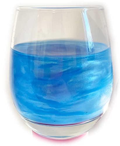 Scrumptious Sprinkles - Shimmer Magic - Blue - 10g. Magical edible shimmer dust. Sprinkle & stir into Prosecco, cocktails and soft drinks. Approx. 100 servings. Vegan (Blue)