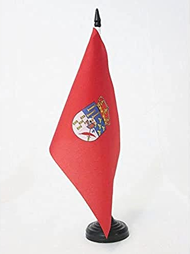AZ FLAG Bordsflagga Provinsen Salamanca 21x14 cm 100D Polyester Plastfot