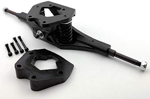 Off Road Longboard LKW Berg Longboard Komponenten 11 Zoll LKW 8 Rad Abfahrt Board Teil Berg Skateboard Riemen Laufwerk(Drive Truck)