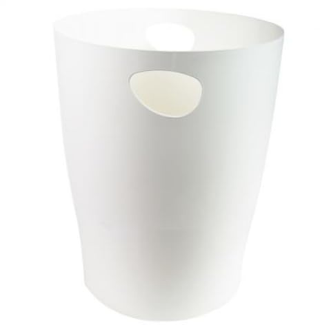 Lot de 8 Corbeille à papier ECOBIN AutentiK blanc