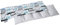 Medi Partners Coussin chauffant noyaux de cerise 60x20cm 800g 100% coton 5 Chambres par le froid Taie d'oreiller amovible (Voitures)