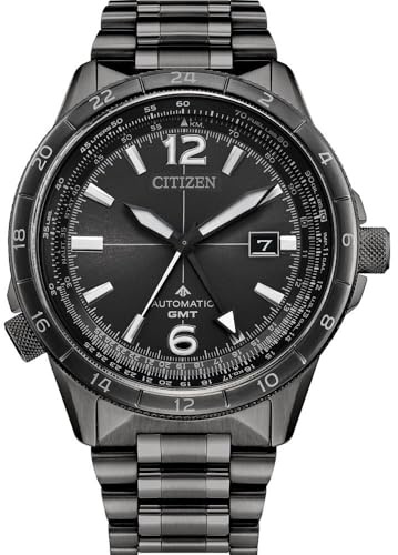 Citizen Orologio Automatico NB6045-51H, Grigio, Moderno