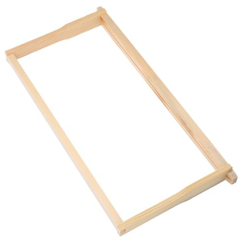 BESPORTBLE 1stück Wood Beehive Frame Nest Foundation Langlebigem Kiefernholz Für Beekeeping Unterstützung Für Bienenzucht Und Honigproduktion Nicht Montiert