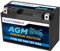 Electronicx YT9B-BS AGM Motorradbatterie 12V 9Ah 140A – Starterbatterie wartungsfrei auslaufsicher, vibrationsfest & versiegelt – kompakte Powersport Batterie – Für Roller, Quad, ATV und Motorrad