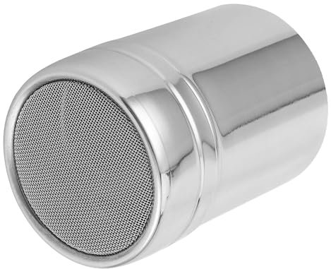 Flour Sugar Salt Shaker, Stainless Steel Flour Shaker, Chocolate Shaker for Cappuccino, Icing Sugar Shaker, for Icing Sugar, Cocoa, Baking,Kitchen Craft,Spices Durable and Easy to Clean