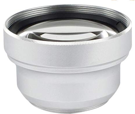 Digital Nc Lente de conversión de telefoto 2.0X (37 mm) Compatible con Canon VIXIA HF200