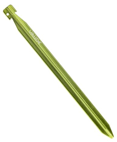 VAUDE X-Peg Ultralight 15cm (VPE6), Accesorios para Tiendas de campaña, Adultos Unisex, Lime Light (Verde), Talla Única