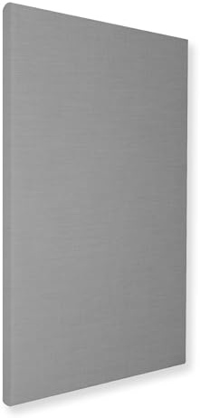 SILENT4® Panelli Fonoassorbenti Pareti, 114x72x5cm, Pannello Fonoassorbente acustico, montaggio a adesivo e a vite, misurabile, migliore acustica della stanza grazie ai pannelli acustici