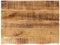 vidaXL Tablero de Mesa Borde Natural Madera Maciza Mango 80x60x2,5 cm, Superficie de Mesa, Tablero de Mesa de Madera, Tablero de reemplazo