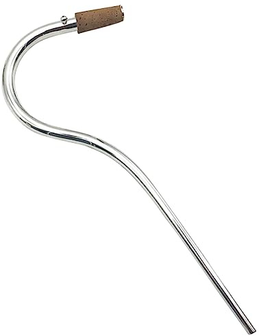 träblåsinstrument 1 bit silverpläterad fagottmunstycke Bocal for delar av träblåsinstrument, 8,15 tum 20,7 cm/ 8,46 tum 21,5 cm(21.5 cm)