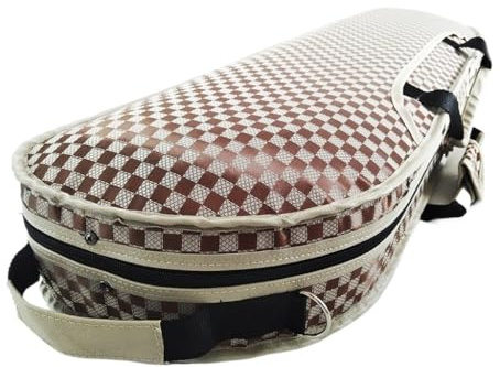 MQPALZKD Toile Violon 4/4 Étui for Violon en Mousse avec bandoulière Housse en Tissu Humidificateur Hygromètre Étui for Violon