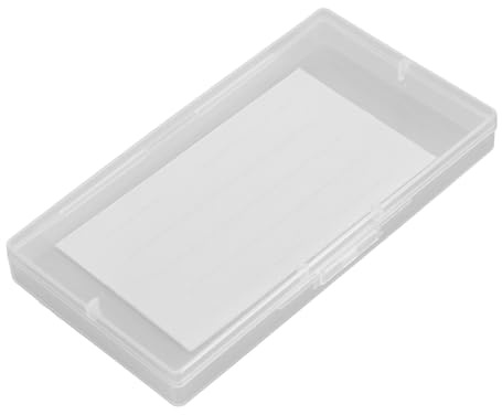 Alomejor Strisce per Ciglia Autoadesive Riutilizzabili 180 Pezzi per Ciglia Finte Segmentali 5‑6 Mm, Strisce Adesive per Finte Resistenti Al Sudore per Applicazioni Allergiche (Trasparente)