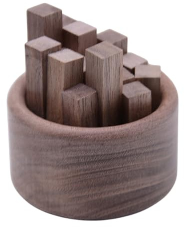 Diffuseur de Parfum d'ambiance en Bois - Désodorisant Domestique, diffuseur d'air multiusage, Design élégant, Parfum | Idéal pour Salle de Bain, Salon, Bureau, Voiture, Bien-être, détente