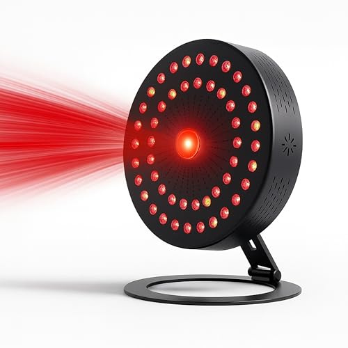 Aureo M Black Lámpara de Luz Roja e Infrarroja 630-670-727-810-850 nm con Pantalla Táctil | Bajo Consumo | Sin Flicker ni EMF | Recuperación, Metabolismo, Concentración y Descanso