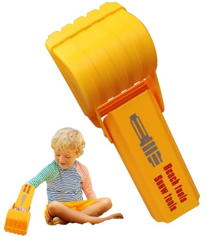Beach Excavator Sand Toy - 13.78 Inch Digger | PP Sturdy - Kids Sand Shovel Snow Toy | Durable Outdoor Play Excavator Hand Tool For Beach Sandbox Playground Garden Winter Snow Fun