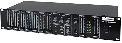 Clever Acoustics ZM107 Rackmount Audio Mixer