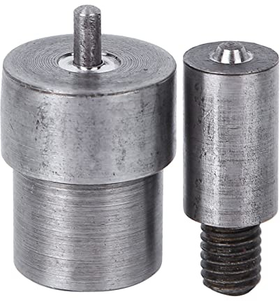 Respicefinem Fabric Hole Puncher Buckle Dies Hand Press Machine Setter Puncher Grommet Die Manual Tool (4mm)