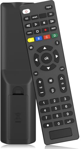 Meliya Mando Universal TV para LG,Samsung,Sony,Toshiba,Sharp,Hitachi,TCL,Sanyo,Philips,Panasonic,Universal Mando a Distancia(Sin Batería)