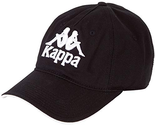Kappa Unisex Kappa Vendo 707391-19-4006; Mens Cap; Black; One Size Eu ( Uk) Cap Beret, Schwarz, 31 EU