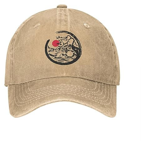 LYLQSSYS Baum Unisex Baseball Cap Yin Yan Natur Distressed Washed Hüte Kappe Classic Outdoor Running Golf Kopfbedeckung Geschenk