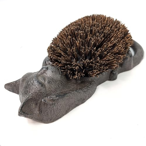 Gjutjärn katt stövelborste och skrapa, 29 cm | 1,5 kg