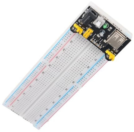 THINCAN MB102 Breadboard Solderless Prototype PCB Board Kits For Distribution Connecting Block Electronics Circuits Projects
