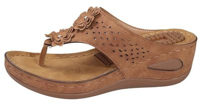 Chanclas Mujer Ortopedicas N 43,Sandalias Mujer Verano Vestir,Sandalias Comodas con cuña,Zapatillas Viaje,Chanclas Plataformaverano,Zapatillas señora Mayor