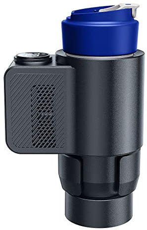Taza de refrigeración portátil 2 en 1 para calefacción de coche, 12 V-24 V, calentador de coche, soporte para bebidas refrescantes para vehículos, oficina, viajes, hogar
