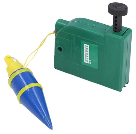 Bob a piombo, martello a filo magnetico in acciaio legato da 5 metri Facile da usare Alta durezza Resistenza all'usura Plumb Rite Setter magnetico per la misurazione verticale