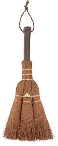 COLLBATH 3 Pezzi di Scopa Leggera in Palma Naturale Spazzola A Mano per La Pulizia degli Utensili Domestici