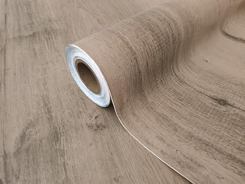 Extra Starke Laminierte Selbstklebende Holzfolie KIRSCHE TORONTO - Klebefolie Möbelfolie Dekofolie | Türfolie Küchenfolie Schrankfolie Tischfolie | Rollenbreite 90 cm x Wunschmaß in LFM